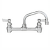Thumbnail image #1 for Fisher Backsplash-Mount Faucet with 16-Inch Swing Spout, 8-Inch Centers