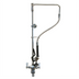 Thumbnail image #1 for OptiFlow Lead-Free Single-Hole Deck Mount Swing Arm Pre-Rinse Assembly with 12-Inch Add-On Faucet
