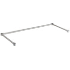 Thumbnail image #1 for Sapphire Manufacturing SM-CB2430S Adjustable Stainless Steel Stabilizer Crossbar for Open Base Table, 30"W x 24"D