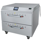 Thumbnail image #1 for Hatco HDWTC-3 Freestanding 3-Drawer Heated Drawer Warmer with Touchscreen Controls, Stainless Steel, 120V