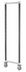 Thumbnail image #1 for Cambro Camshelving Elements XTRA High Density Mobile Post Kit with Casters and Bumpers, 24-1/2 x 72 Inches, Speckled Gray