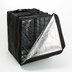 Thumbnail image #1 for Deluxe Black Pizza Delivery Bag with Rack, 19 x 19 x 27 Inches, Holds Up to 10 Pizza Boxes