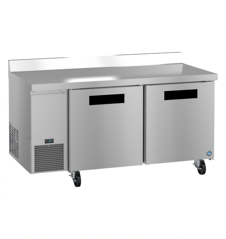 Product image #1 for Hoshizaki Steelheart 67-Inch Two-Section Worktop Refrigerator with Side-Mounted Self-Contained Refrigeration