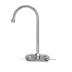 Thumbnail image #1 for Fisher 4BSLH Backsplash-Mount Commercial Faucet with 13-1/2-Inch Rigid Gooseneck Spout, 4-Inch Centers, 2.2 GPM