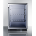 Thumbnail image #1 for Summit Commercial 24-Inch Built-In Undercounter Glass Door Commercial Freezer, 5.14 Cu. Ft.