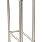 Thumbnail image #1 for Eagle Group Spec-Master UT2412STE 12" x 24" Stainless Steel Filler Table, 14-Gauge 304 Top, 1-1/2" Rear Upturn