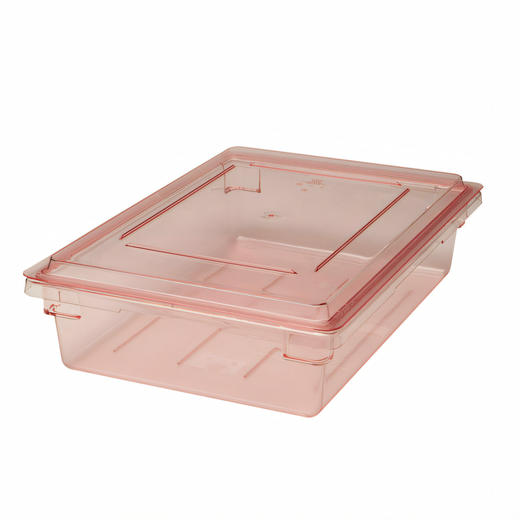Product image #2 for Cambro Camwear 18 x 26 x 6-Inch Polycarbonate Food Storage Container, 8.75 Gallon, Safety Red