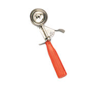 American Metalcraft #24 Thumb Press Thumb Disher, Stainless Steel with Red Handle, 1.3 oz Portion