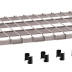 Thumbnail image #1 for Metro Super Erecta 2436DRK4 Dunnage Shelf, 36 x 24 in, Lift-Off Wire Deck, Gray Epoxy-Coated, 1,600 lb Capacity
