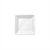 Thumbnail image #1 for Winco Royalsquare 5-Inch Square Porcelain Plate, White