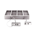 Thumbnail image #1 for Wells Top-Mount Built-In Electric Auto-Fill Hot Food Well, 4 Full-Size Pan Openings