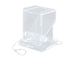 Thumbnail image #1 for Clear Acrylic Countertop Toothpick Dispenser with Nylon Security Line