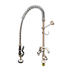 Thumbnail image #1 for Equip Commercial Pre-Rinse Unit with 6-1/8-Inch Add-On Faucet and Swing Nozzle, Deck Mount