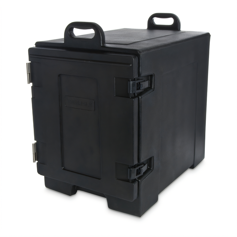 Product image #1 for Cateraide End-Load Insulated Food Pan Carrier with Individual Tracks, Black