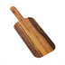 Thumbnail image #1 for American Metalcraft Naturals 12 x 6 Inch Rectangular Melamine Serving Peel with Handle, Acacia Pattern