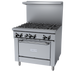 Thumbnail image #1 for Garland GFE Starfire Pro 36-Inch Gas Restaurant Range with 6 Open Burners, Standard Oven, and Electronic Spark Ignition