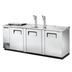 Thumbnail image #1 for True Club Top 4 Half-Barrel Draft Beer Cooler with 2 Beer Columns