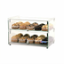 Thumbnail image #1 for Non-Refrigerated Countertop Pastry Display Case, Square Front Glass, 50 Liter, Full/Self-Service