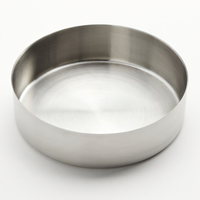 American Metalcraft 15 oz. Round Satin Finish Stainless Steel Mini Bowl, 5 Inch Diameter