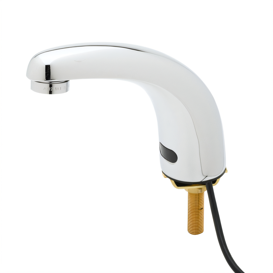 Product image #1 for Equip Touchless Electronic Sensor Deck-Mount Faucet with Thermostatic Mixing Valve, 2.2 GPM, Chrome-Plated Brass