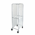 Thumbnail image #1 for Winco Full-Height Mobile Aluminum Sheet Pan Rack, 20 Full-Size / 40 Half-Size Pan Capacity