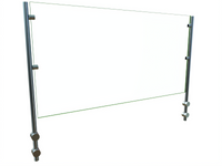 Hatco Flav-R-Shield EP7 Full-Service Pass-Over Food Shield, 36 Inch Wide, Single-Sided, 1-Bay