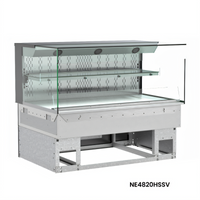 Structural Concepts Reveal Self-Service Heated Slide-In Counter Display Case with Glass Shelves, 35-3/4 Inch Wide