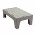 Thumbnail image #1 for Cambro S-Series Solid Top Polypropylene Dunnage Rack, 36 x 21 x 12 Inches, 1500 lb Capacity, Speckled Gray