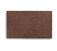 Vollrath Miramar Blank Decorative Adapter Plate Template for 12 x 20 Hot/Cold Wells, Brown Granite
