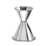 Thumbnail image #1 for American Metalcraft Stainless Steel Double Jigger, 1/2 x 1-1/4 oz., Rolled Edge, Satin Finish