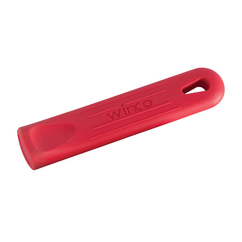 Product image #1 for Winco Removable Silicone Pan Handle Sleeve for Fry & Sauce Pans, Red