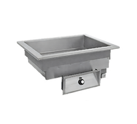Randell 9570-4 Drop-In Electric Hot Food Well, 4-Pan Wet Bain-Marie, 6 kW