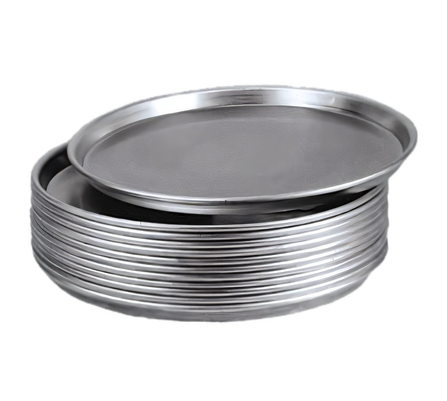 Product image #1 for American Metalcraft 14-Inch Heavy-Weight Tapered/Nesting Solid Aluminum Pizza Pan