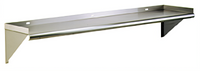 Eagle Group WS1024TL Wall-Mounted Tab-Lock Shelf, 24W x 10D, 16-Gauge 430 Stainless Steel