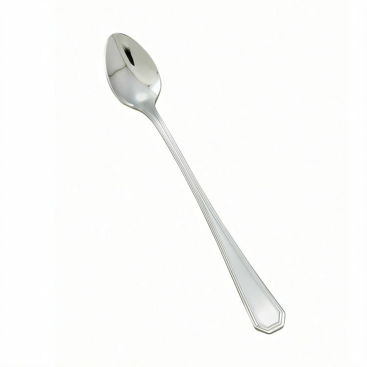 Product image #2 for Winco Victoria 7-1/2 Inch Iced Tea Spoon, 18/8 Stainless Steel, Extra Heavyweight, Mirror Finish