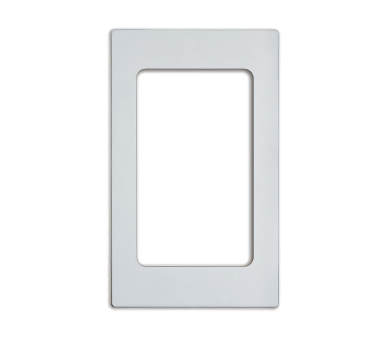 Product image #1 for Miramar White Stone 3/4-Size Rectangle Decorative Pan Template