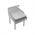Thumbnail image #1 for Royal Series Freestanding Underbar Recessed Drainboard, 24-Inch Wide x 29-Inch Deep, Stainless Steel