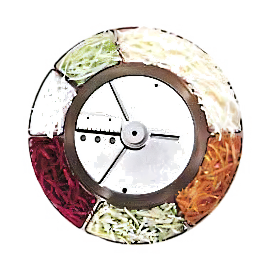 Product image #1 for Robot Coupe 27080 2 x 4 mm Julienne Disc for Commercial Food Processors