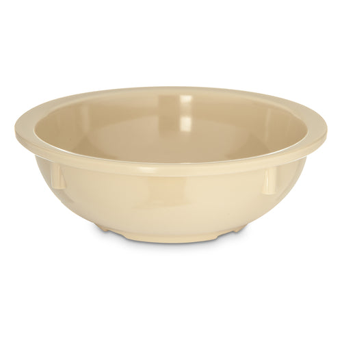 Product image #1 for Carlisle Kingline 10 oz Tan Melamine Nappie Bowl with Narrow Rim