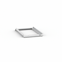 RATIONAL Run-In Rail for Mobile Oven Rack or Plate Rack, Size 6 and 10 Half-Size