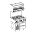 Thumbnail image #1 for Bistro Fire & Ice 36-Inch Self-Contained Refrigerated Drawer Base with 2 Drawers