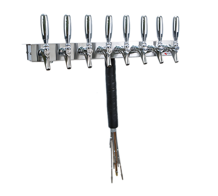 Product image #1 for Micro Matic 8-Faucet Underbar Glycol-Cooled Draft Beer Dispenser