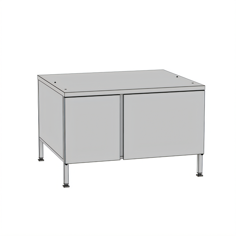 Product image #1 for RATIONAL Stand IV Stationary Oven Stand with Hinged Doors for iCombi 6- and 10-Full Size Classic/Pro