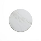 Thumbnail image #1 for American Metalcraft Naturals MW14 14-Inch Round Melamine Serving Board, White Marble Pattern Case of 12