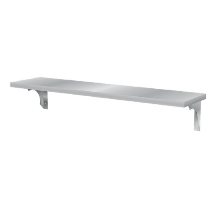 Product image #1 for Duke Stainless Steel Cutting Board/Tray Shelf for 6-Opening Steam Tables, 10-Inch Wide