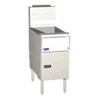 Thumbnail image #1 for Pitco Frialator (Middleby) Solstice SG14-S Freestanding Gas Fryer, Full Frypot, 40–50 lb Oil Capacity, Millivolt Controls, Stainless Steel
