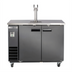 Thumbnail image #1 for Maxx Cold X-Series Two-Section Freestanding Keg Cooler with Single Tower and Dual Faucets, 10.5 Cu. Ft.