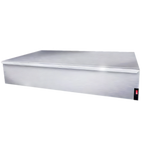 Thumbnail image #1 for APW Wyott (Middleby) BWD-50 Dry Freestanding Hot Dog Bun Warmer, 40-Bun Capacity, Stainless Steel