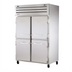 Thumbnail image #1 for True Spec Series Standard-Depth Dual-Temperature Two-Section Reach-In Refrigerator/Freezer with 4 Half Doors