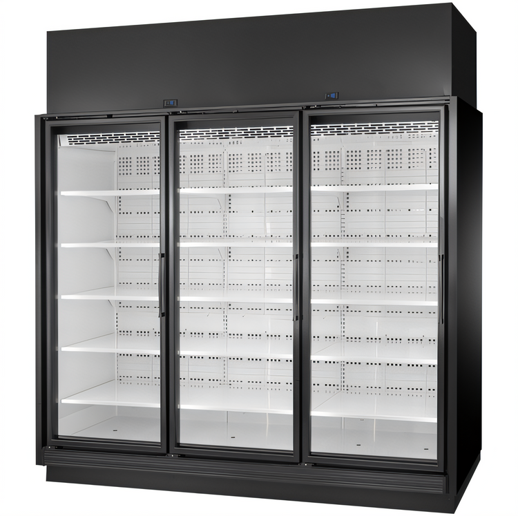 Product image #1 for True TRM3L 3-Section Low-Temp Self-Contained Glass Door Freezer Merchandiser